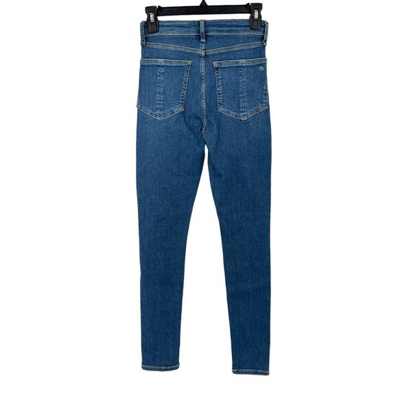 Rag & Bone jeans Nina High Rise skinny blue size 25 - Picture 3 of 4